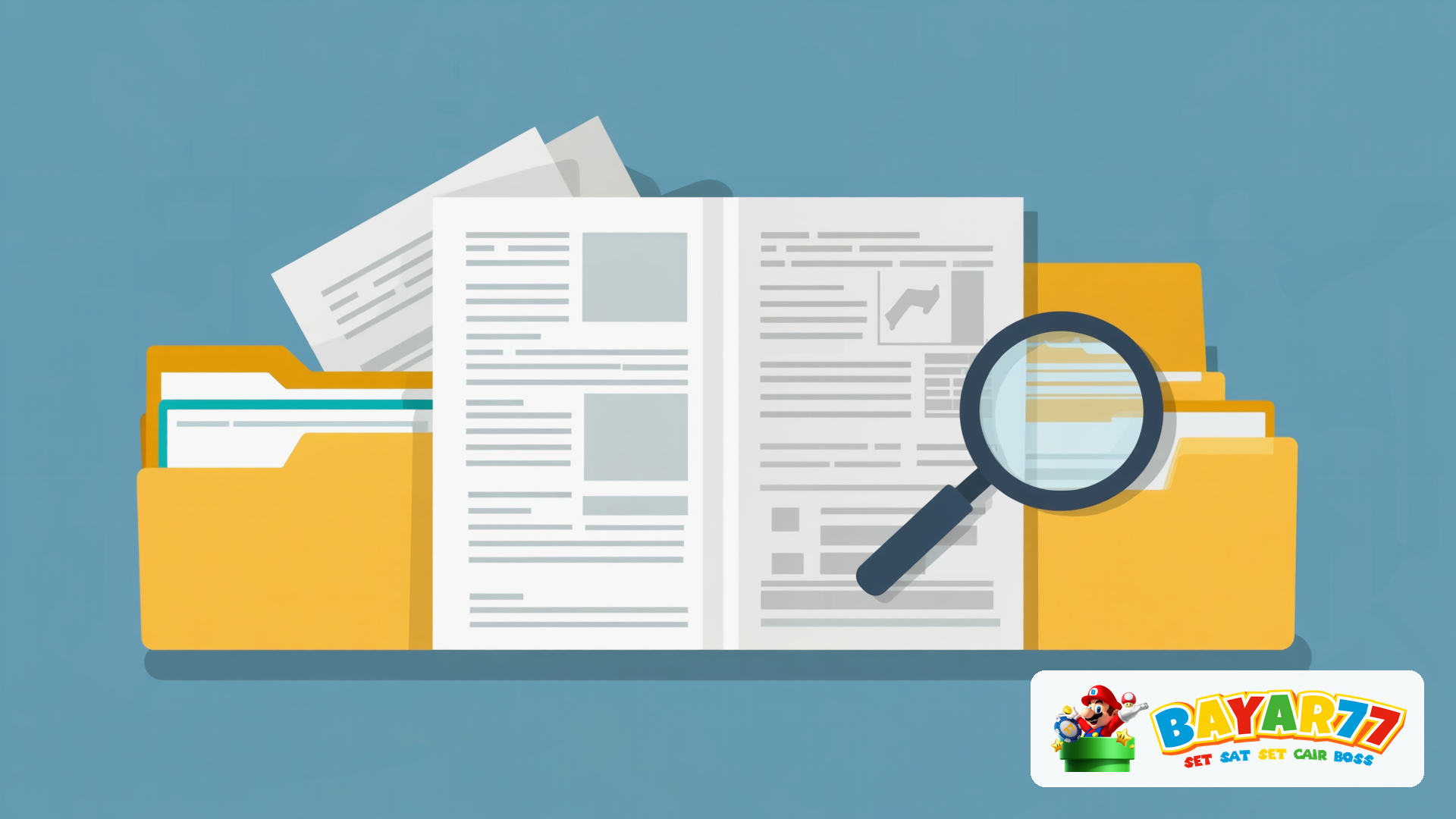 Ilustrasi BAYAR77 : Tentang Situs dan Ruang Lingkup Informasi